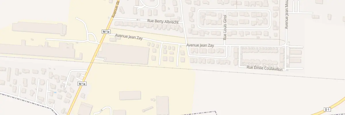 Plan du 57 Av Jean Zay au Broc