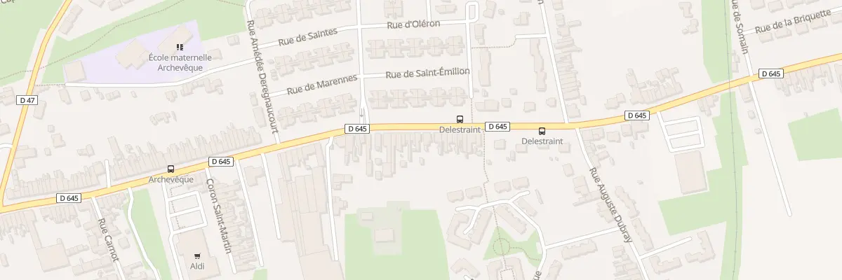 Plan du 88 Rue du General Delestraint à Aniche