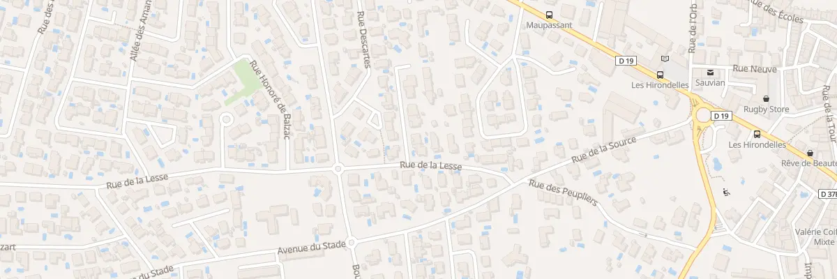 Plan du 4 Rue Charles Perrault à Sauvian