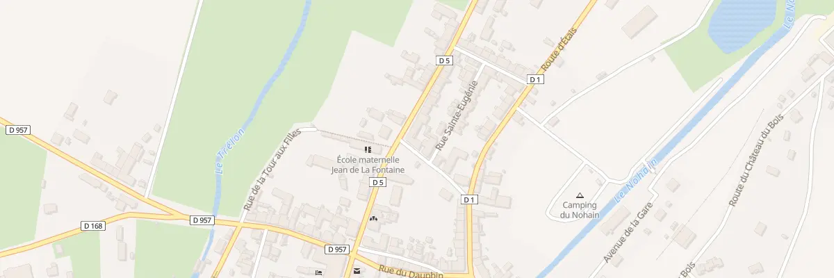 Plan du 2 Rue Nicolas Cornette à Entrains-sur-Nohain