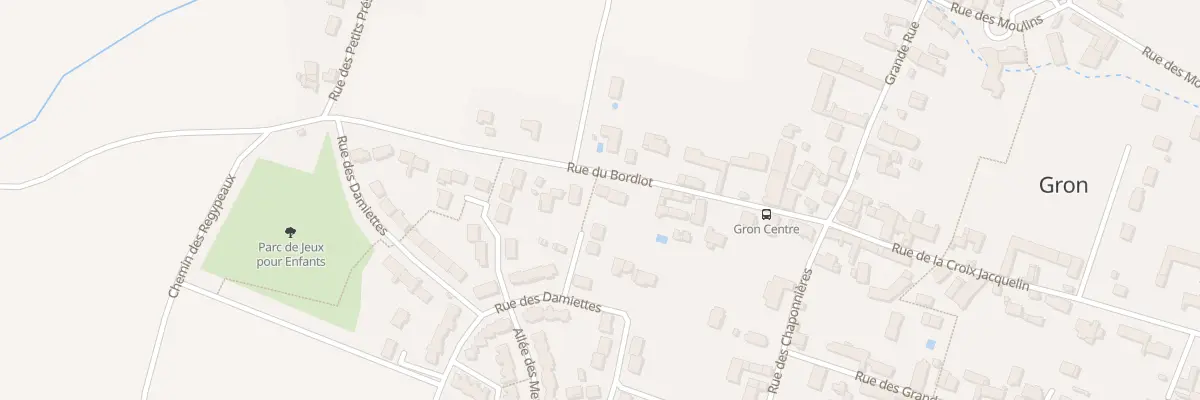 Plan du 9B Rue du Bordiot à Gron