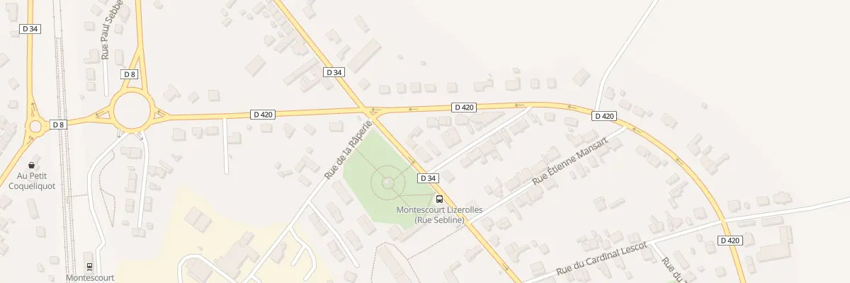 Plan du 26 Rue Charles Sébline à Montescourt-Lizerolles