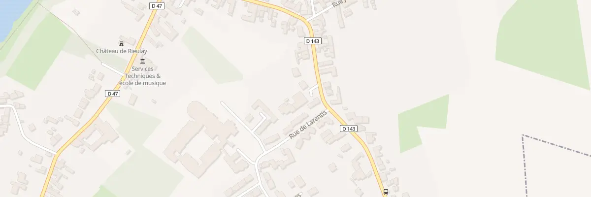 Plan du 12 Rue des Sarts à Rieulay