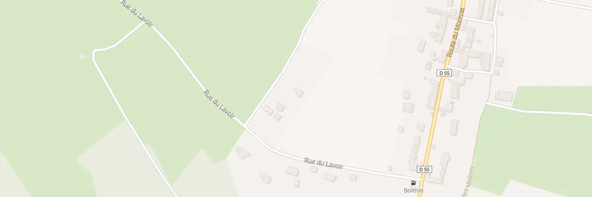 Plan du 6 Rue du Lavoir à Boitron