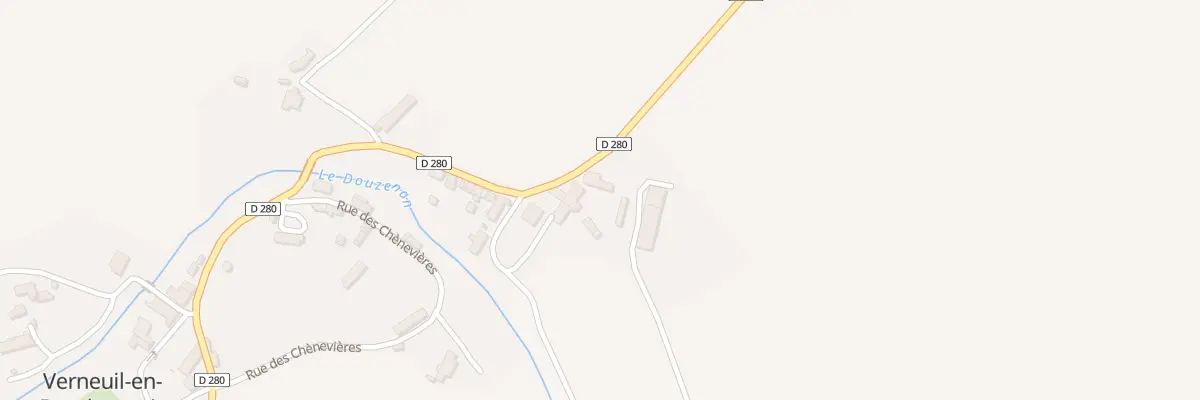 Plan du 10 Rte de la Courcelle à Verneuil-en-Bourbonnais