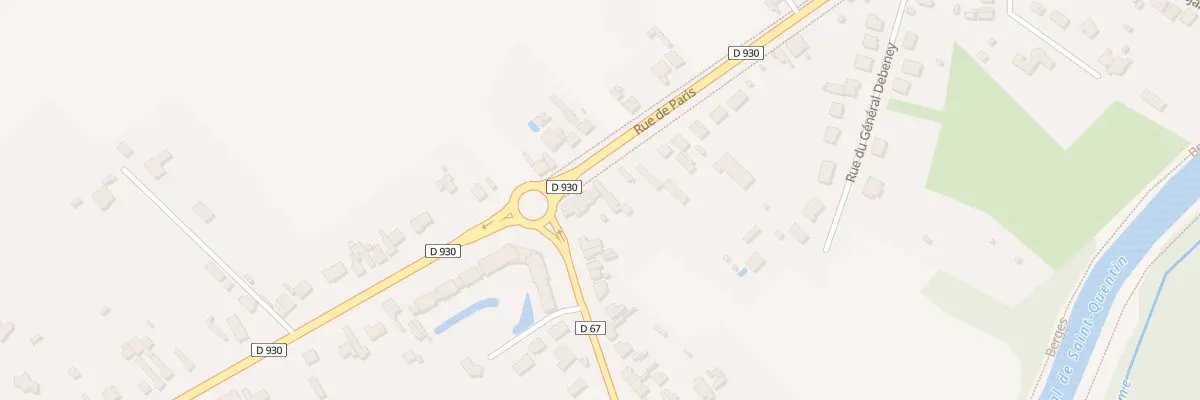 Plan du 289 Rue de Paris à Saint-Quentin