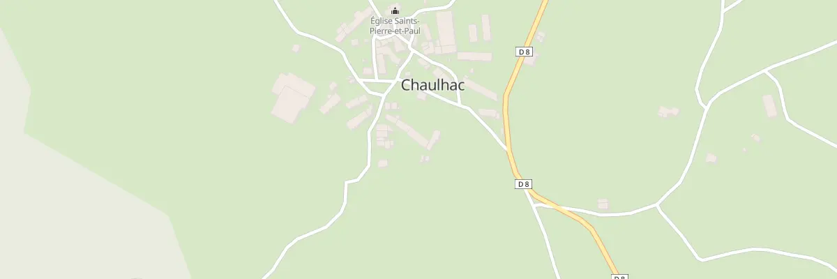 Plan du 5024 Chaulhac Village à Chaulhac