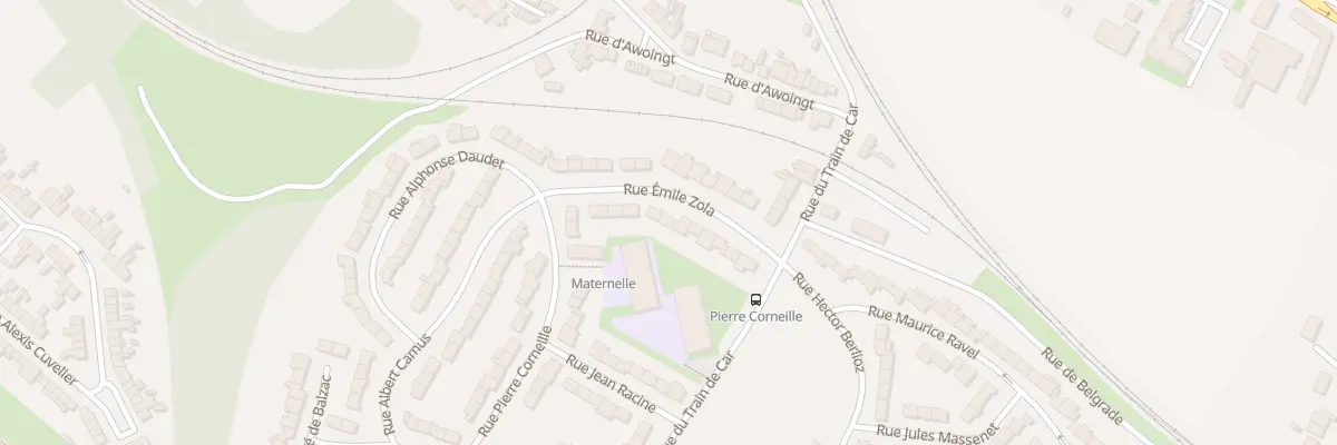Plan du 10 Rue Emile Zola à Cambrai