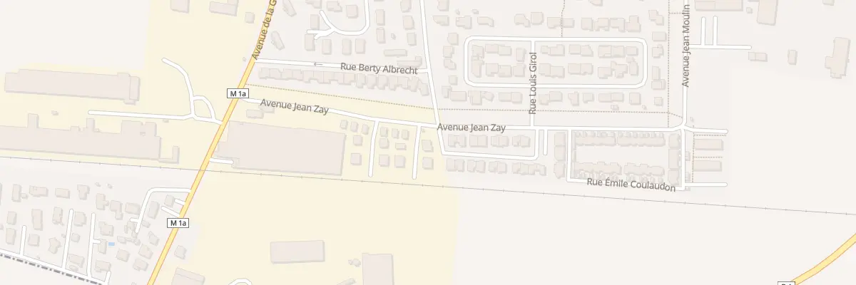 Plan du 47 Av Jean Zay à Pont-du-Château