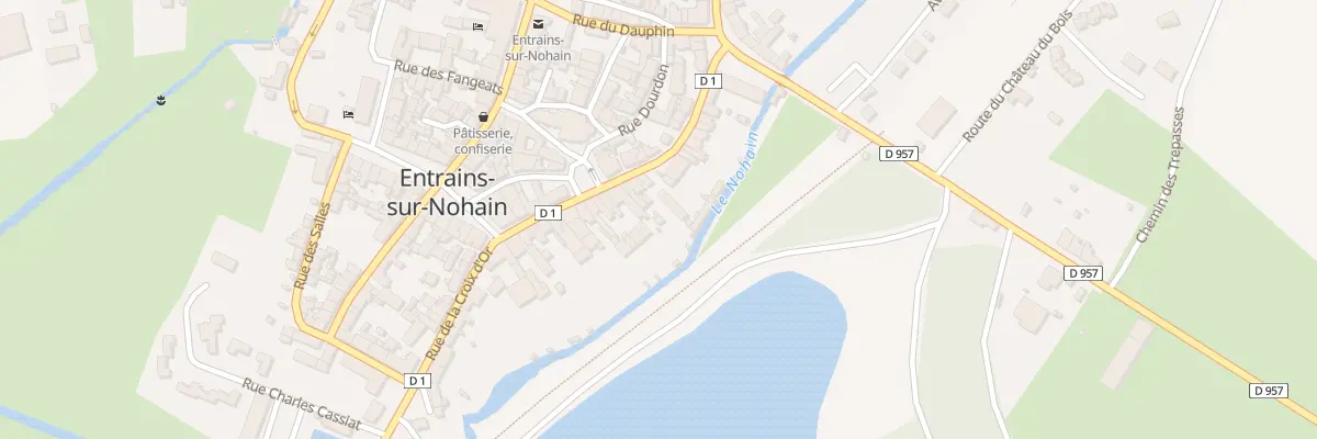 Plan du 26 Rue du Chapeau Rouge à Entrains-sur-Nohain