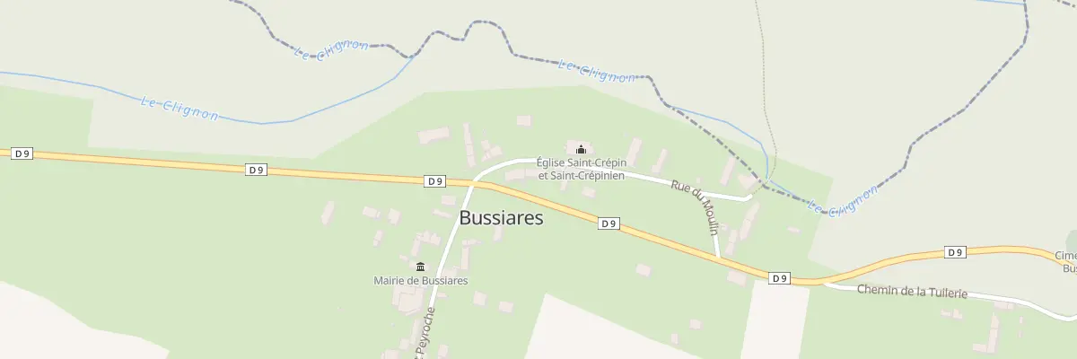 Plan du 11 Rte de Château-thierry à Bussiares