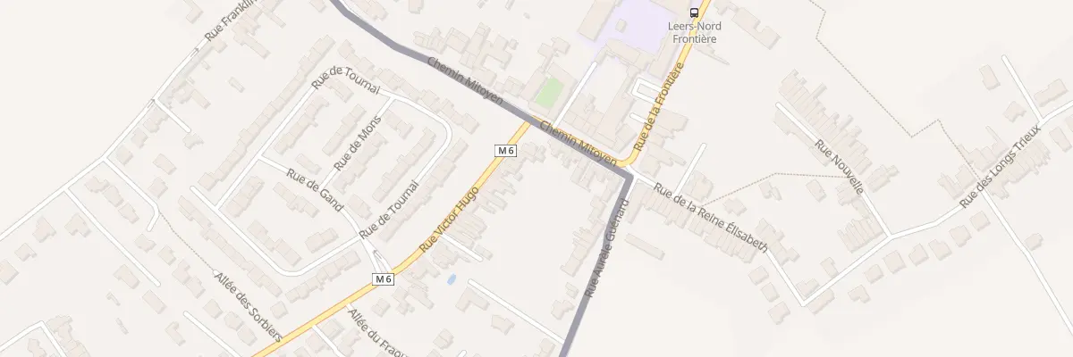 Plan du 128 Rue Victor Hugo à Leers