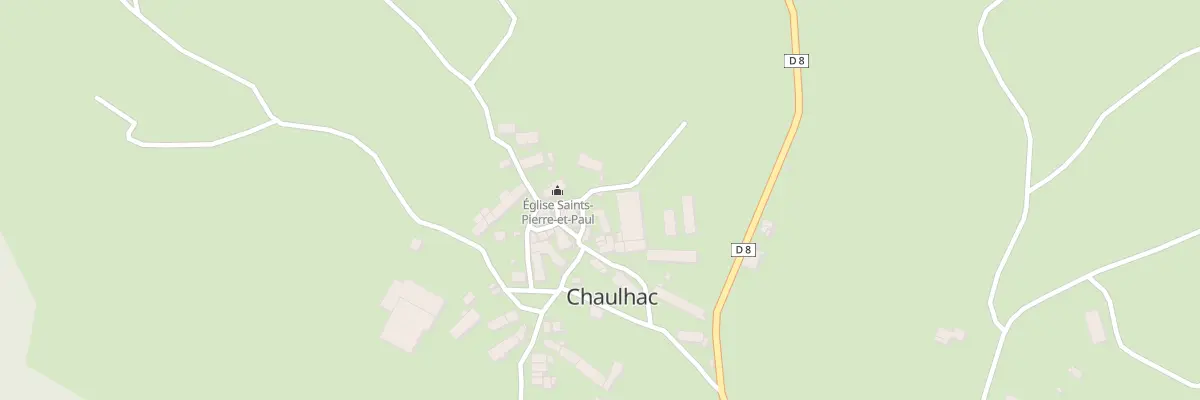 Plan du 5033 Chaulhac Village à Chaulhac