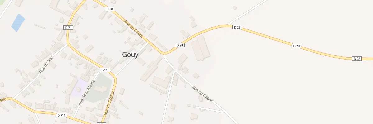 Plan du 4 Rue du Géant à Gouy