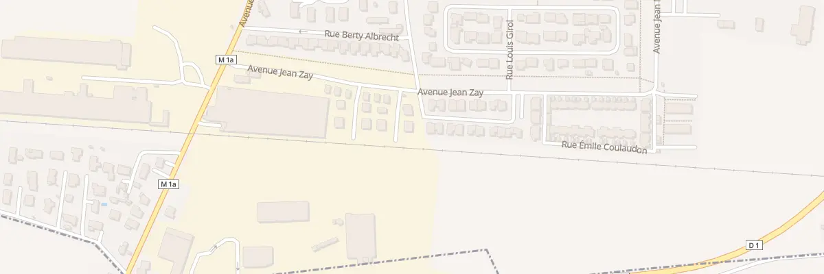 Plan du 53 Av Jean Zay à Pont-du-Château