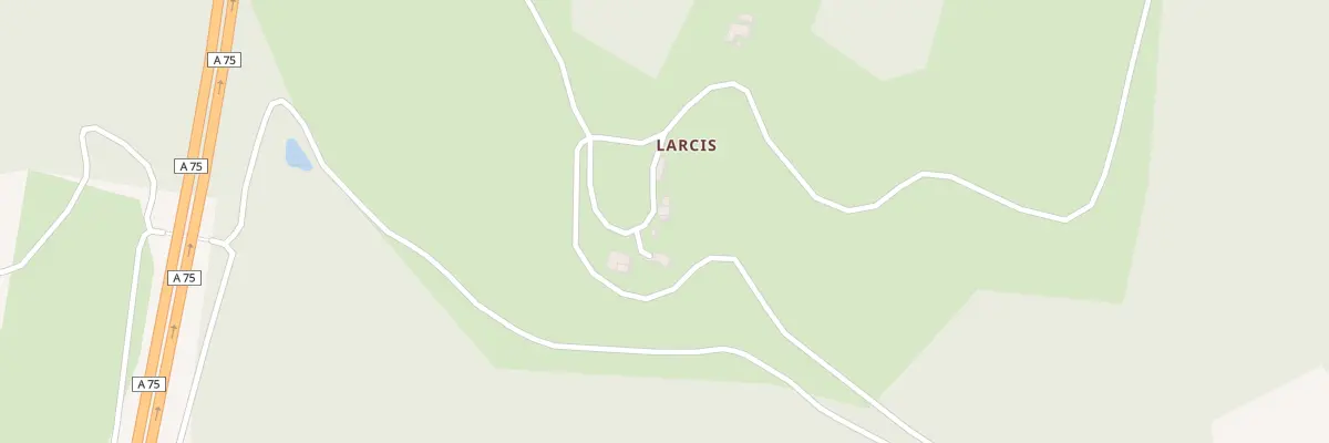Plan du 5017 Larcis à Antrenas
