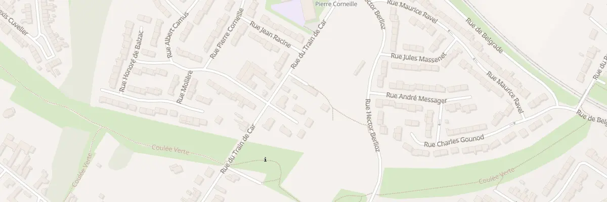 Plan du 49 Rue du Train de Car à Cambrai