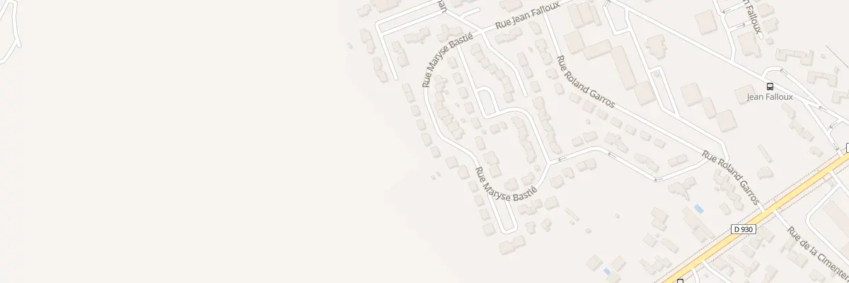 Plan du 29 Rue Maryse Bastié à Saint-Quentin