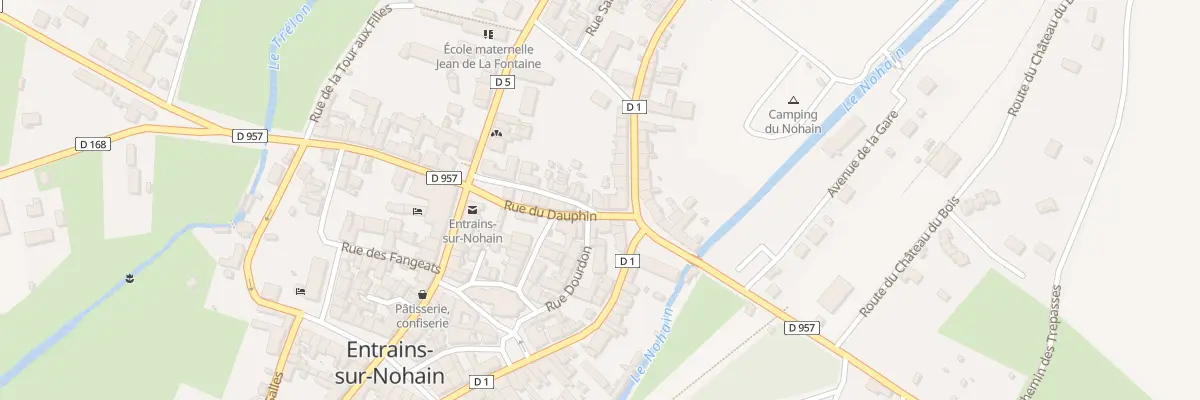 Plan du 4 Rue du Dauphin à Entrains-sur-Nohain