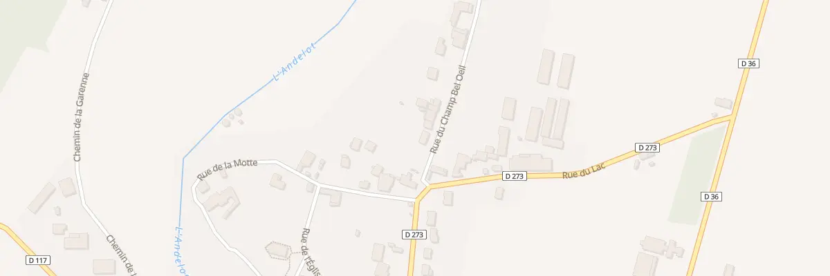 Plan du 3 Rue du Champ Bel Oeil à Monteignet-sur-l’Andelot