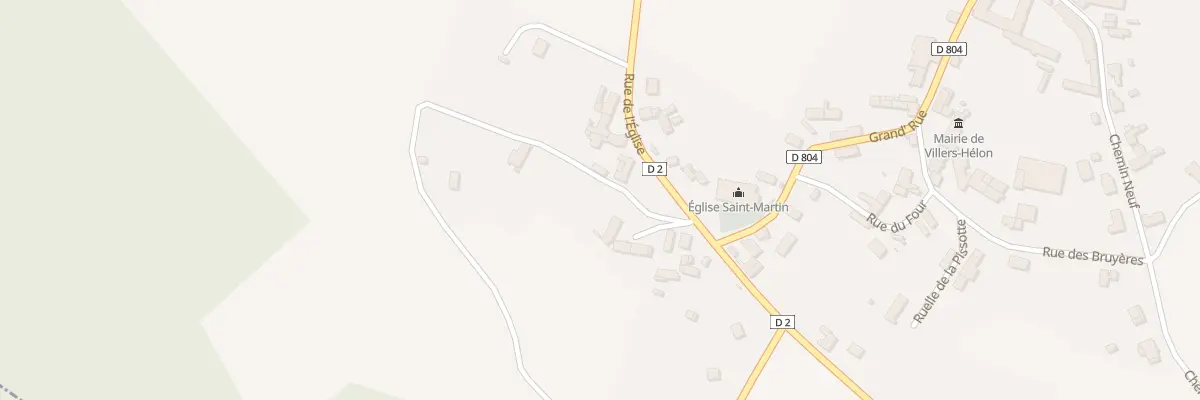Plan du 5 Rle de la Fontaine de Faux à Villers-Hélon