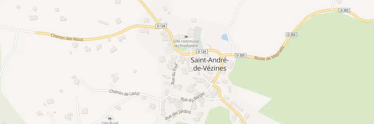 Plan du 5018 Saint Andre à Saint-André-de-Vézines