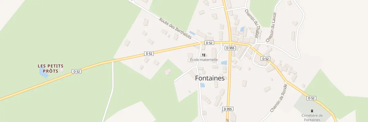 Plan du 2 Imp du Point de Vue à Fontaines