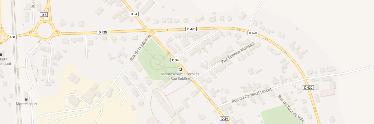 Plan du 30 Rue Charles Sébline à Montescourt-Lizerolles