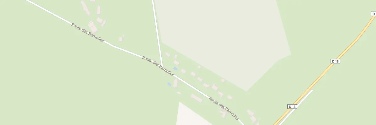 Plan du 9003 Rte des Bernolles à Luthenay-Uxeloup