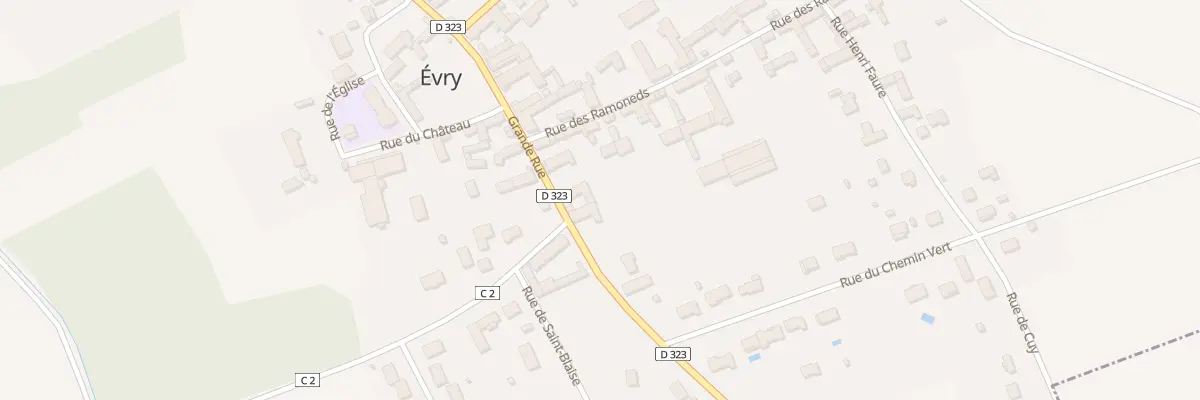 Plan du 50 Gr Grande Rue à Évry