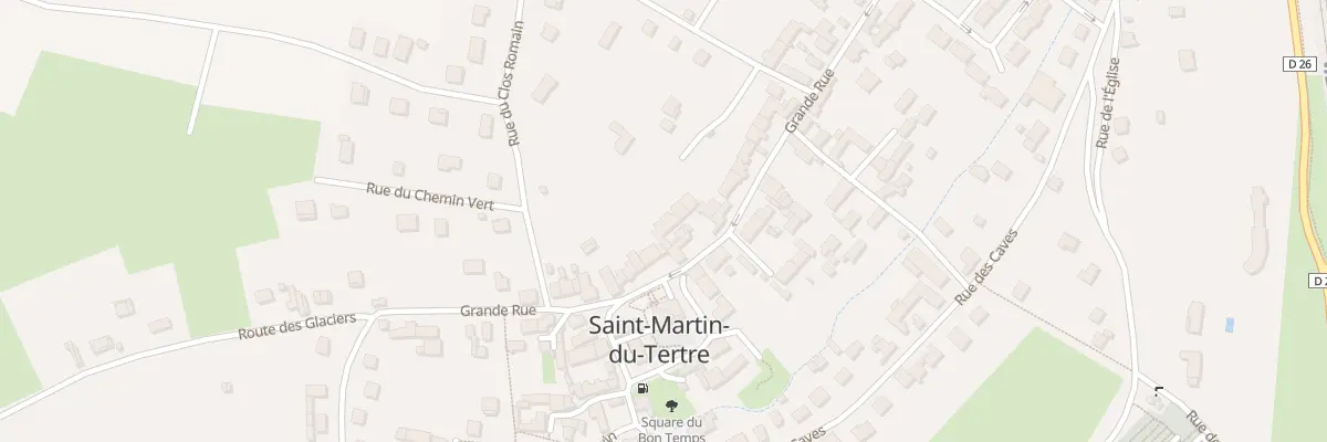 Plan du 42 Gr Grande Rue à Saint-Martin-du-Tertre