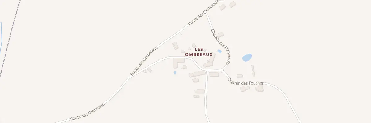 Plan du 93 Les Ombreaux aux Ormes