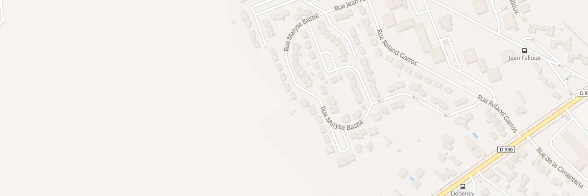 Plan du 27 Rue Maryse Bastié à Saint-Quentin