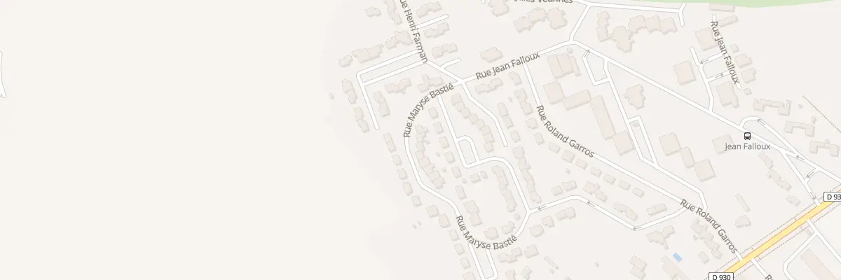Plan du 24 Rue Maryse Bastié à Saint-Quentin