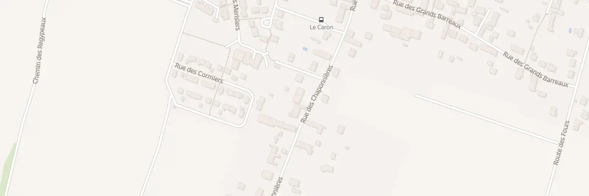 Plan du 22 Rue des Chaponnières à Gron