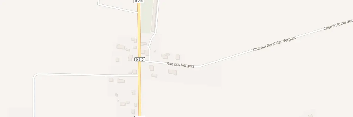 Plan du 5 Rue des Vergers à Thuret