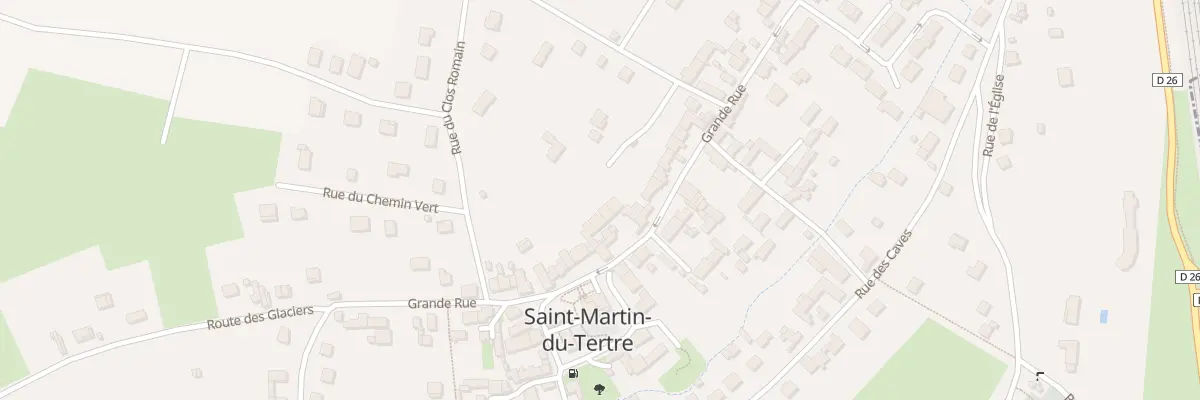 Plan du 279 Gr Grande Rue à Saint-Martin-du-Tertre