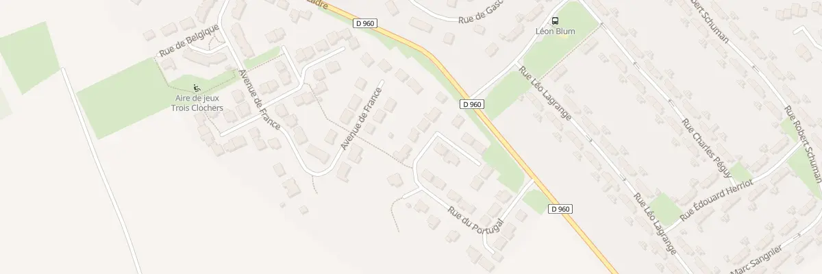 Plan du 5 Rue d’Espagne à Cambrai