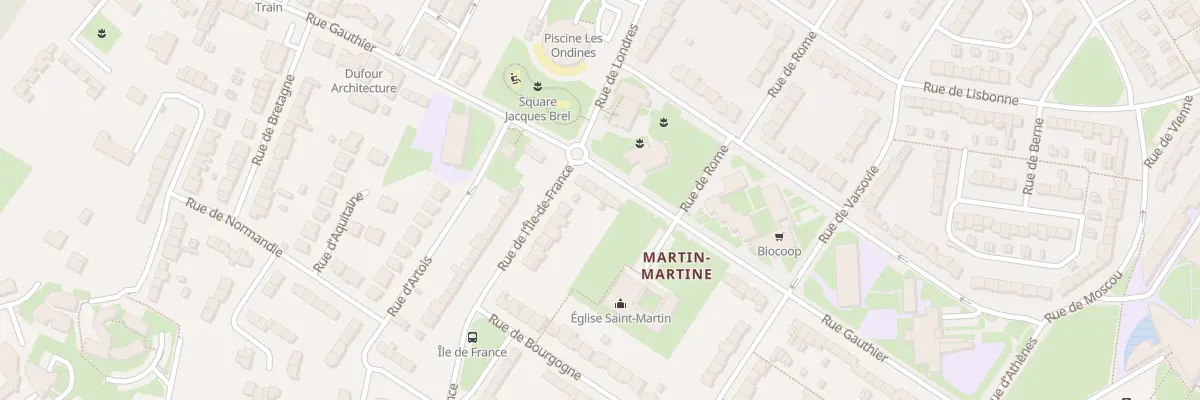 Plan du 222 Rue Gauthier à Cambrai