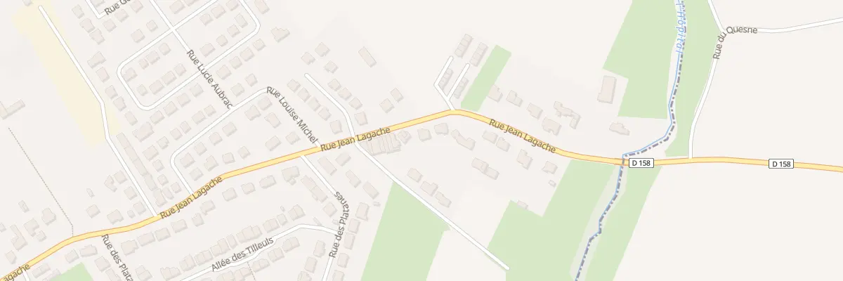 Plan du 64B Rue Jean Lagache à Orchies
