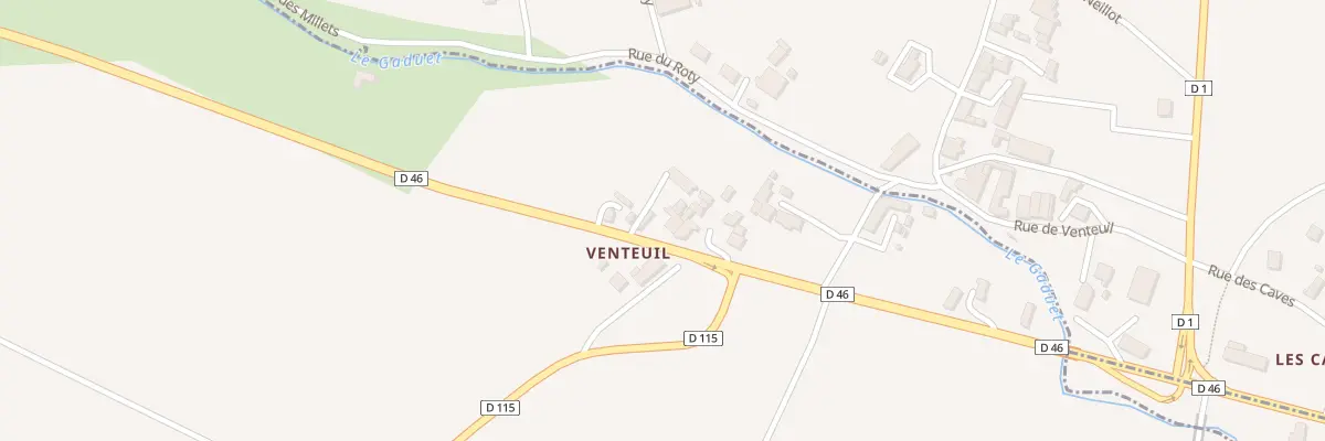 Plan du 22 Rte de Montmarault à Louchy-Montfand