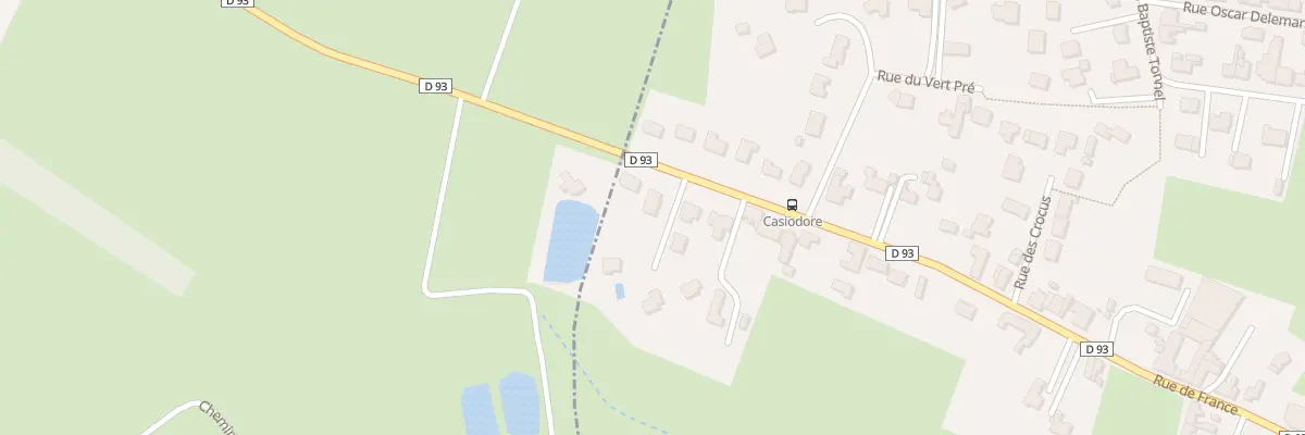 Plan du 41 Rue de France à Wannehain