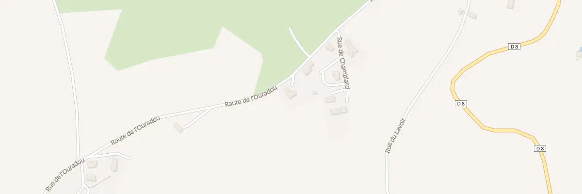Plan du 360 Rte de l’Ouradou à Albaret-Sainte-Marie