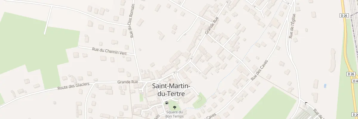 Plan du 40B Gr Grande Rue à Saint-Martin-du-Tertre