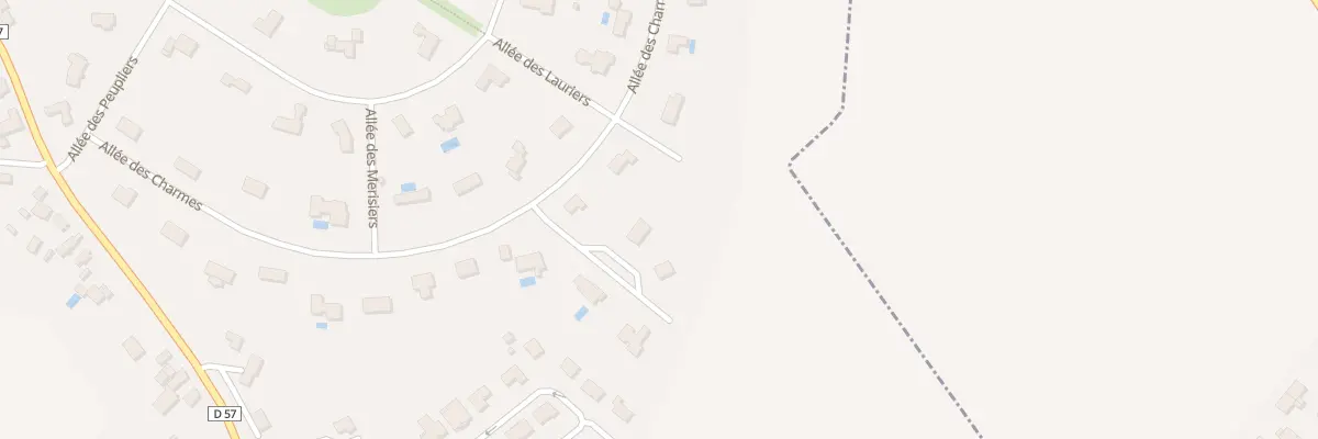 Plan du 3 All des Châtaigniers à Fayet