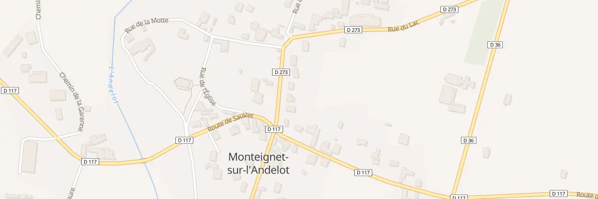 Plan du 6 Rue de la Contrée à Monteignet-sur-l’Andelot