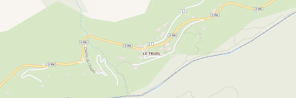 Plan du 5054 Le Truel à Saint-Pierre-des-Tripiers