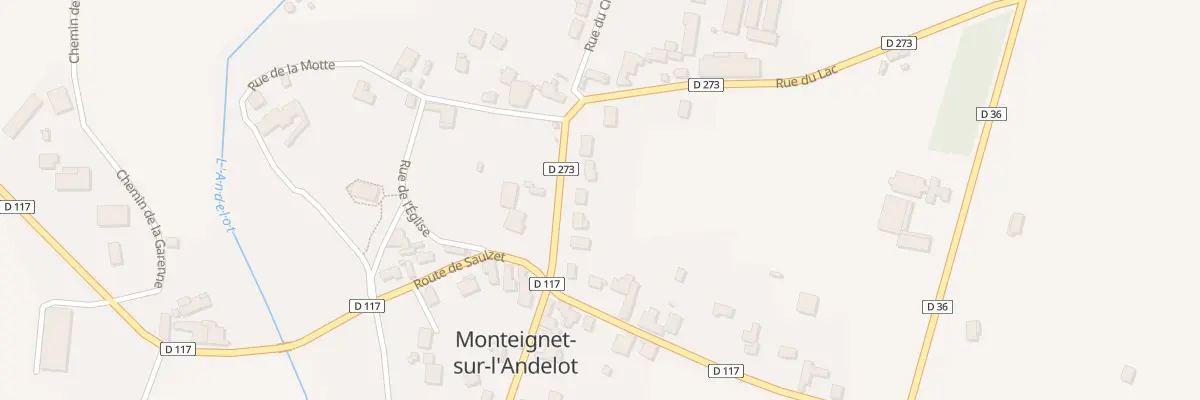 Plan du 8 Rue de la Contrée à Monteignet-sur-l’Andelot