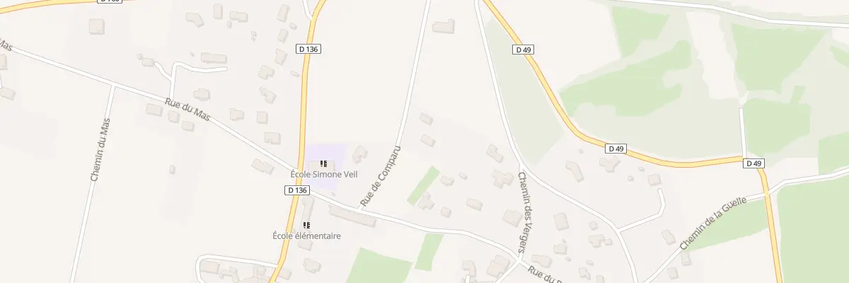 Plan du 4 Rue de Comparu Yronde à Yronde-et-Buron