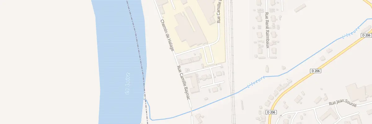Plan du 13 Rue Camille Baynac à Imphy